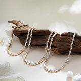 Gold-Tone Tennis Necklace