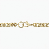 Gold-Tone Cuban Link Bracelet