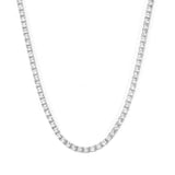 Gold-Tone Tennis Necklace