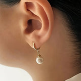 Gold-Tone Pearl Jewellery Set