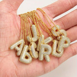 Gold-Tone Crystal Letter S Pendant Necklace