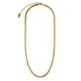 Silver-Tone Curb Chain Necklace