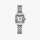 Gold-Tone Square Analogue Watch