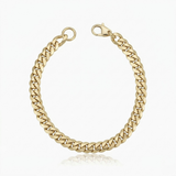 Gold-Tone Cuban Link Bracelet