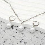 Gold-Tone Pearl Jewellery Set