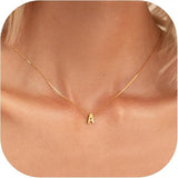 Gold-Tone Initial A Pendant Necklace