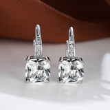 Gold-Tone Rainbow Crystal Drop Earrings