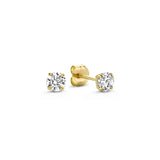 Gold-Tone Crystal Earring Set