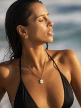 Gold-Tone North Star Pendant Necklace